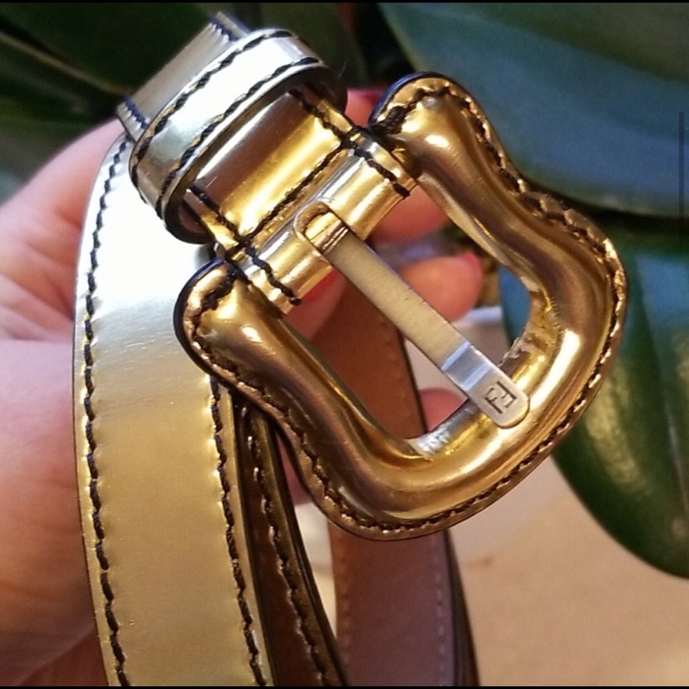 Gorgeous Gold Fendi Belt